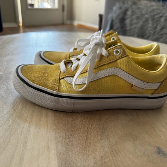 Vans Other - Vans Old Skool Pro UltraCush Yellow men’s 6 women’s 7.5